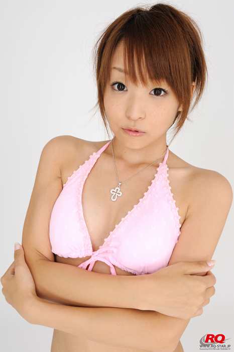 RQ-STAR写真NO.0075 Aoki Mio 青木未央 Swim Suits – White性感比基尼