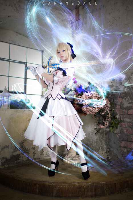 [韩国团体Spiral Cat's螺旋猫Cosplay写真]ID0011 Fate／unlimited codes